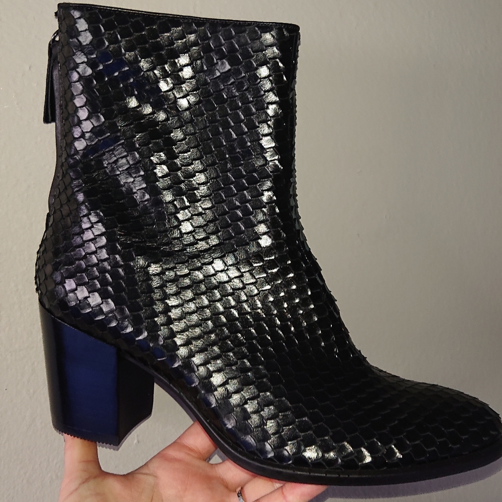 ECCO Black Ankle Boots Shape 55 Trend B